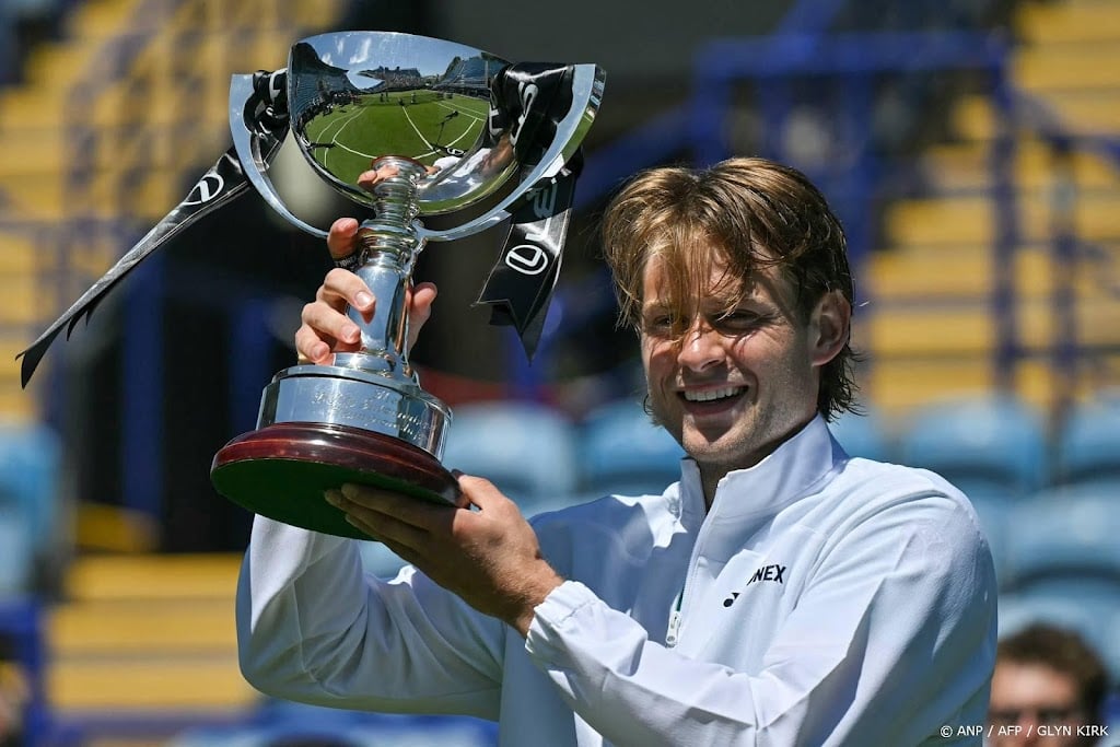 Tennisser Bergs wint op Eastbourne eerste ATP-titel