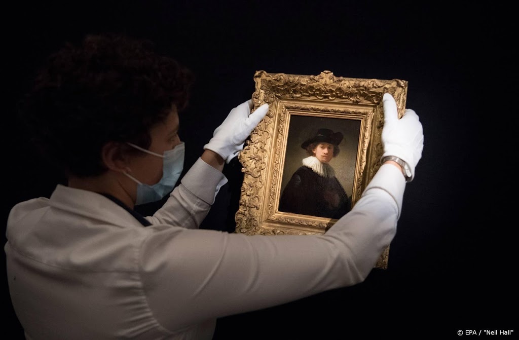 Sotheby's veilt zelfportret van Rembrandt uit 1632