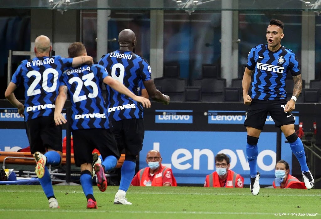 Inter weer tweede na zege op Napoli