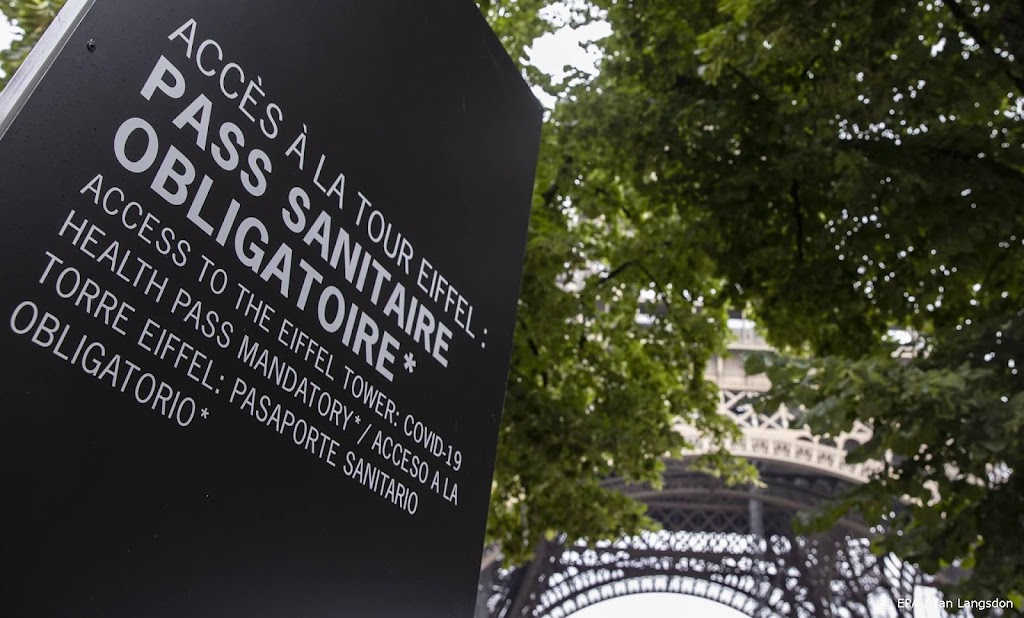 Frankrijk verplicht coronapas op meer plekken vanaf 9 augustus