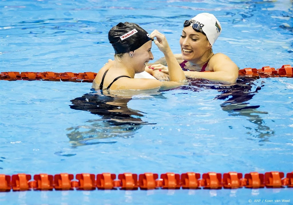 WK-brons voor zwemster Schouten op 200 meter schoolslag