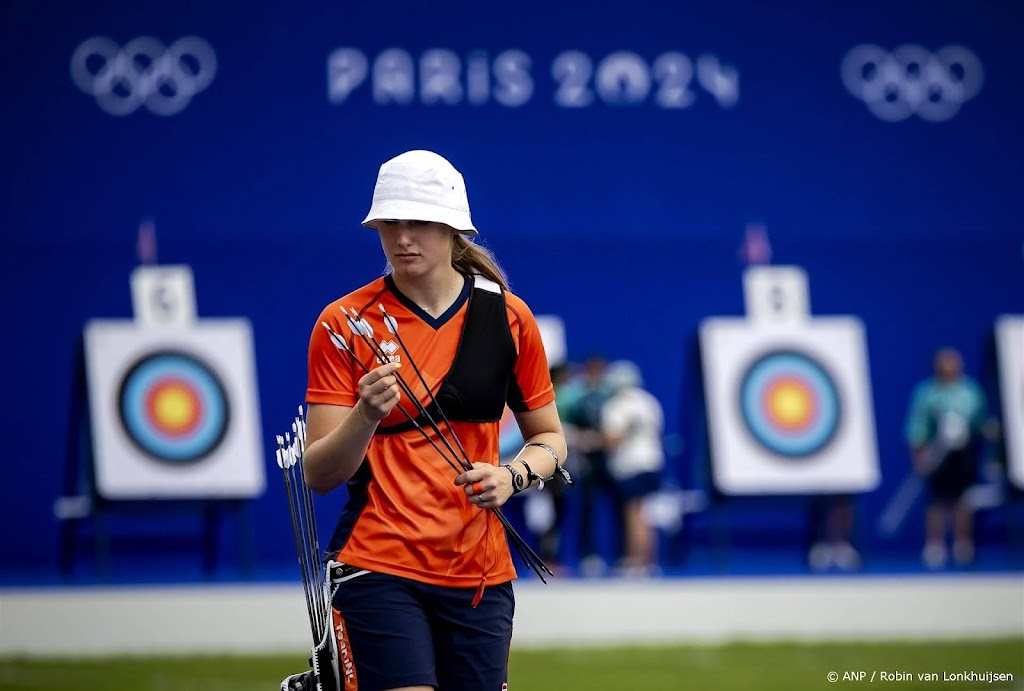 Handboogschutsters naar kwartfinale van Spelen in Parijs   
