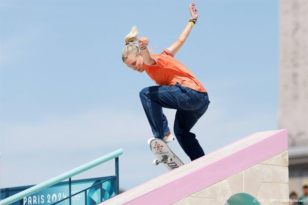 Geen finale voor skateboardsters Zwetsloot en Oldenbeuving 
