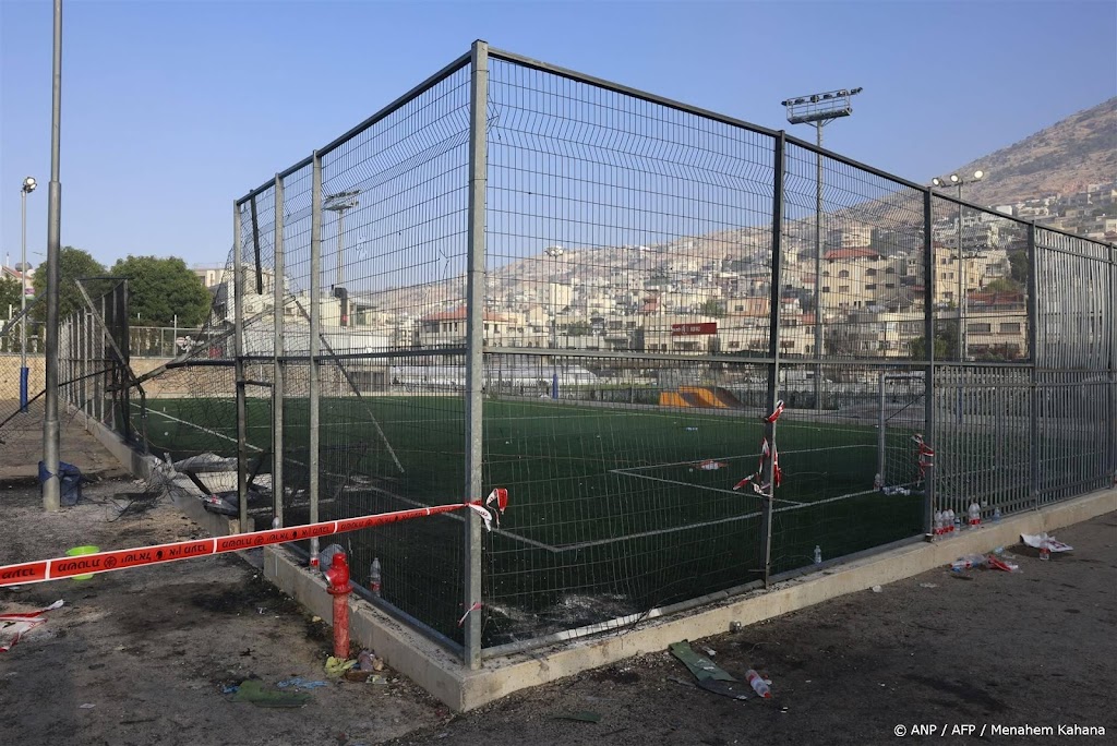 VS beschuldigen Hezbollah van raketaanval op voetbalveld