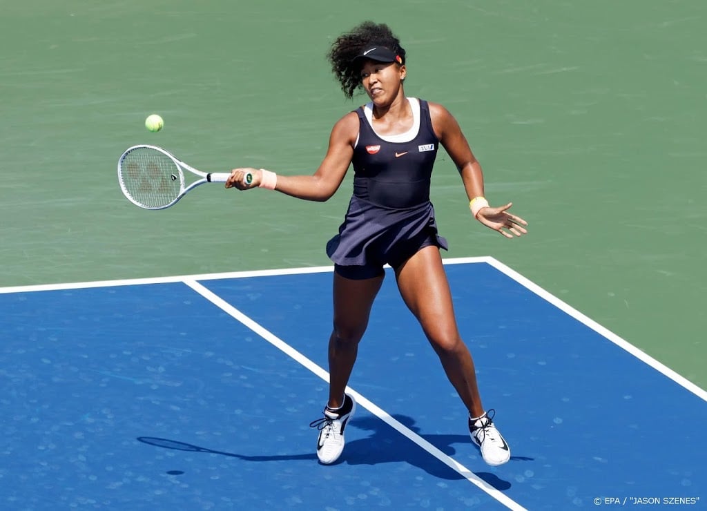 Protesterende tennisster Osaka naar finale in New York