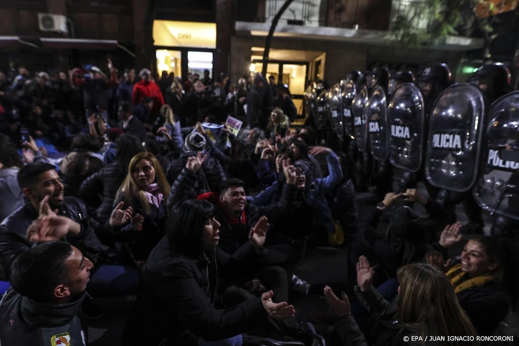 Aanhangers vicepresident Argentinië raken slaags met politie