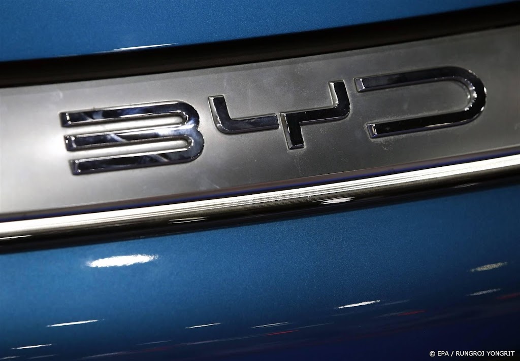 Chinese maker elektrische auto's BYD ziet winst verdrievoudigen