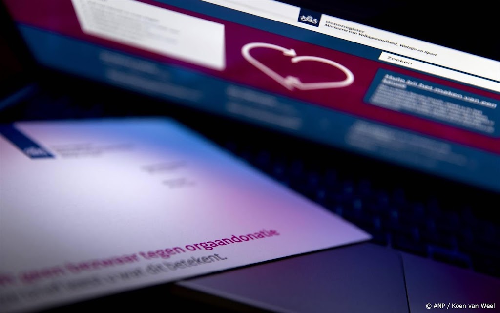 Ruim 4 miljoen mensen registreerden geen donor te willen zijn
