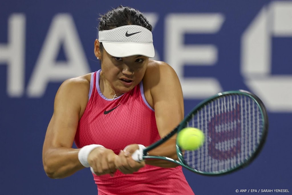 Oud-kampioene Raducanu verliest opnieuw in eerste ronde US Open