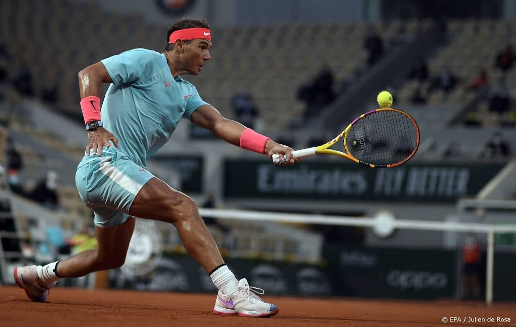 Titelverdediger Nadal eenvoudig naar tweede ronde in Parijs