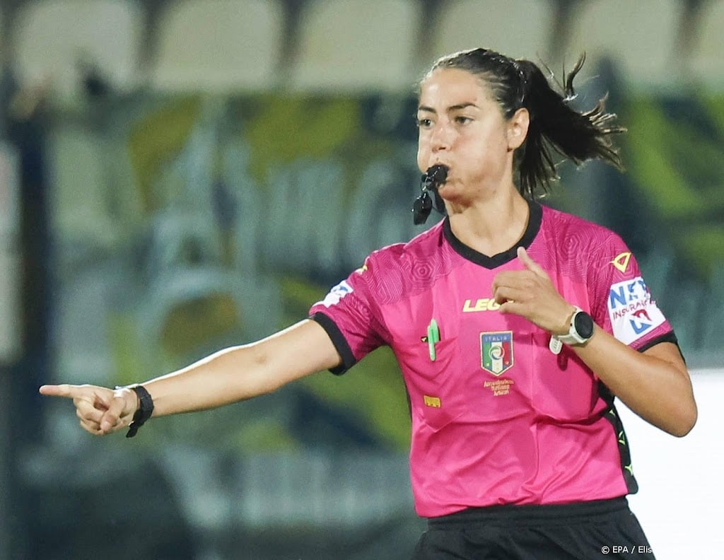 Voor het eerst vrouwelijke scheidsrechter in Serie A