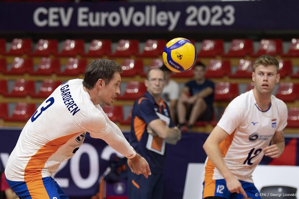 Zware opgave voor volleyballers bij kwalificatietoernooi Spelen