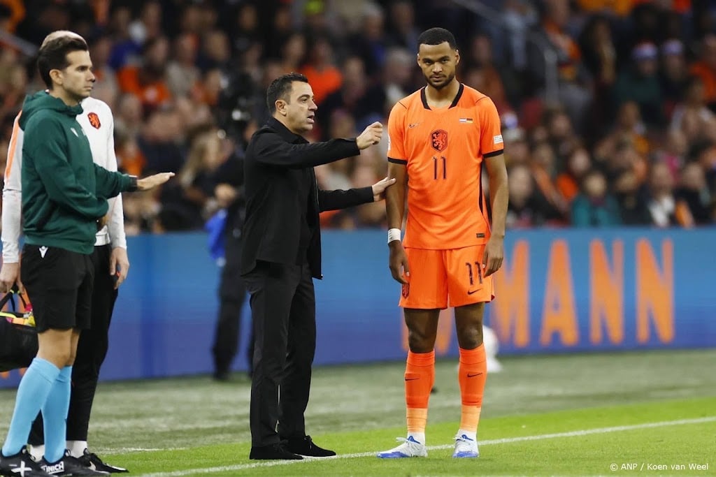 Xavi haalt geen vervanger bij Oranje voor afgehaakte Gakpo
