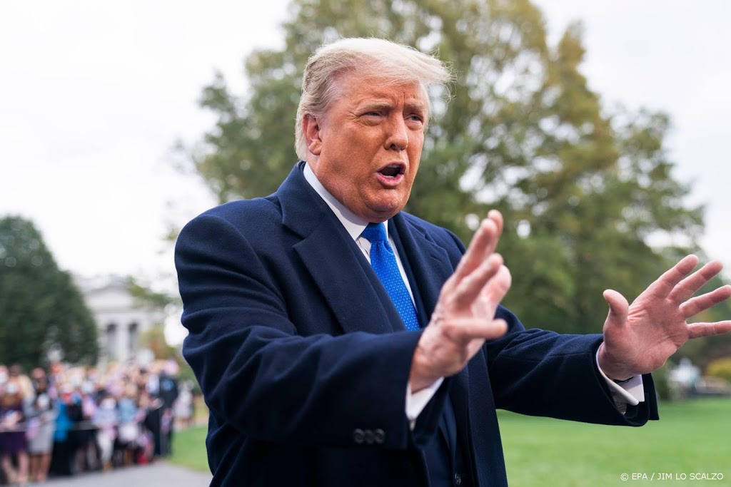 Campagnewebsite president Trump korte tijd gehackt