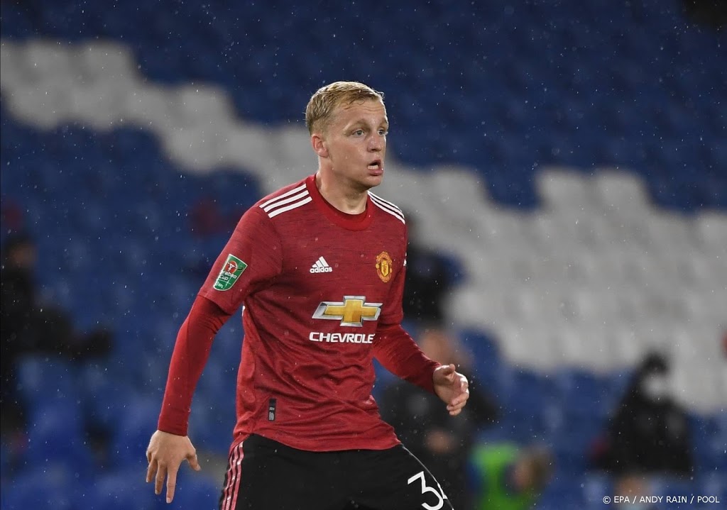 Van de Beek speelt met Manchester United tegen Leipzig
