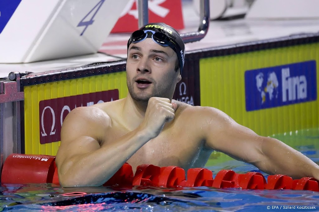 Kamminga zwemt in Kazan Nederlands record 100 schoolslag
