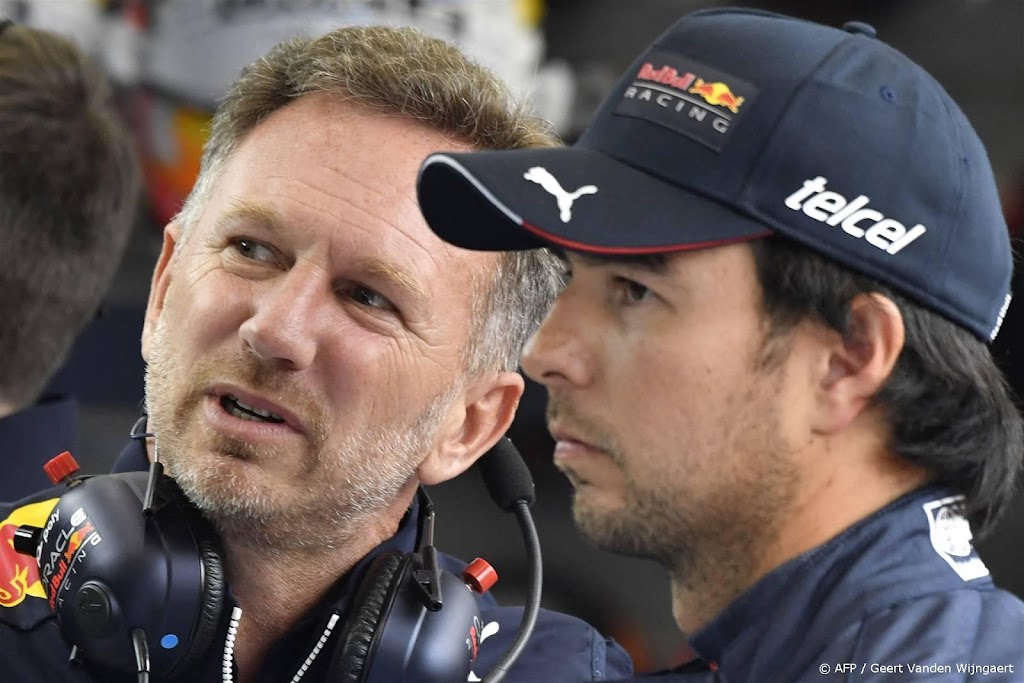 Horner weerspreekt geruchten over snel vertrek Pérez bij Red Bull