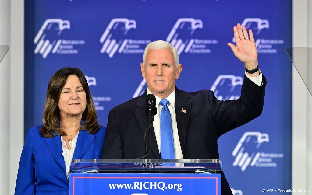 Pence schort campagne voor presidentschap VS op