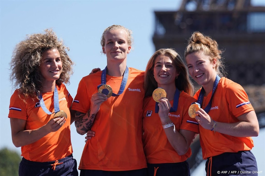 Gouden hockeysters Verschoor en De Waard lassen pauze in 