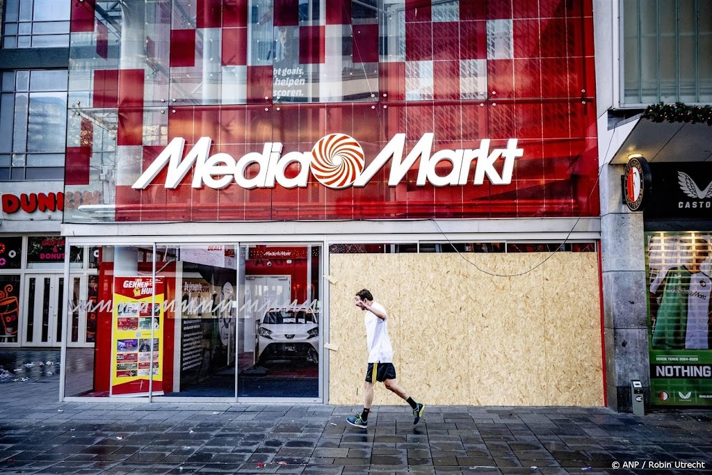 Nog een man (37) vast voor MediaMarkt-geweld