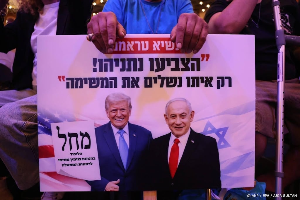Trump over verkiezingen: Netanyahu heeft het erg goed gedaan