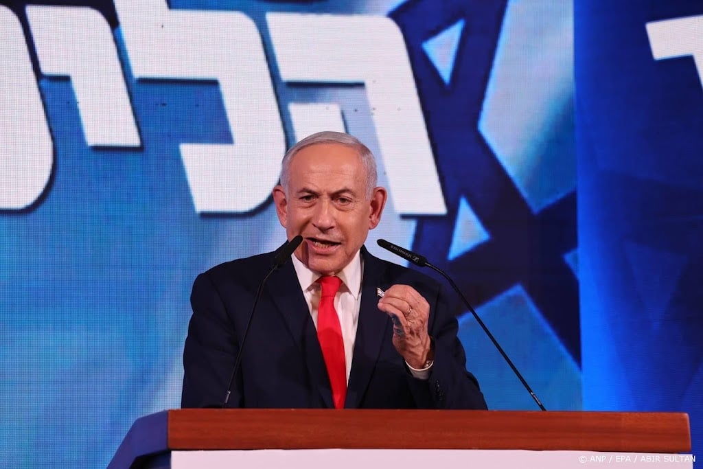 Blok Netanyahu blijft na tellen 85 procent van de stemmen aan kop
