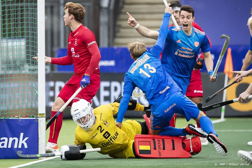 Hockeyers kloppen olympisch kampioen België in Pro League