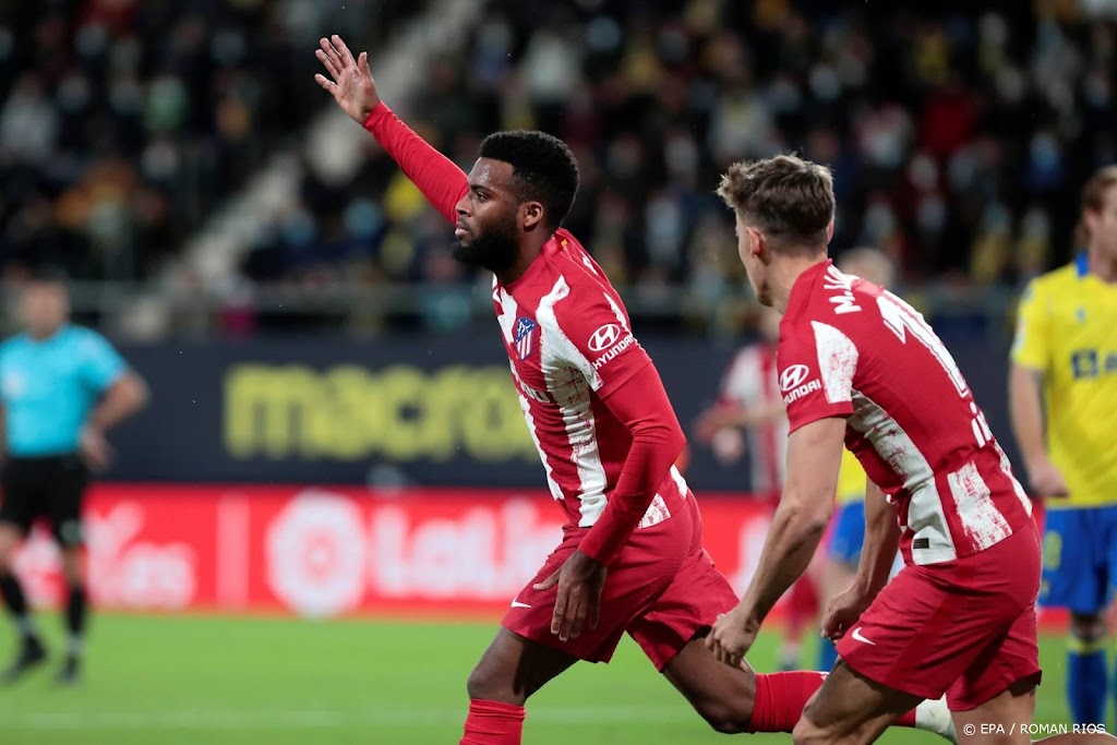 Atlético Madrid ruim langs Cádiz: 1-4