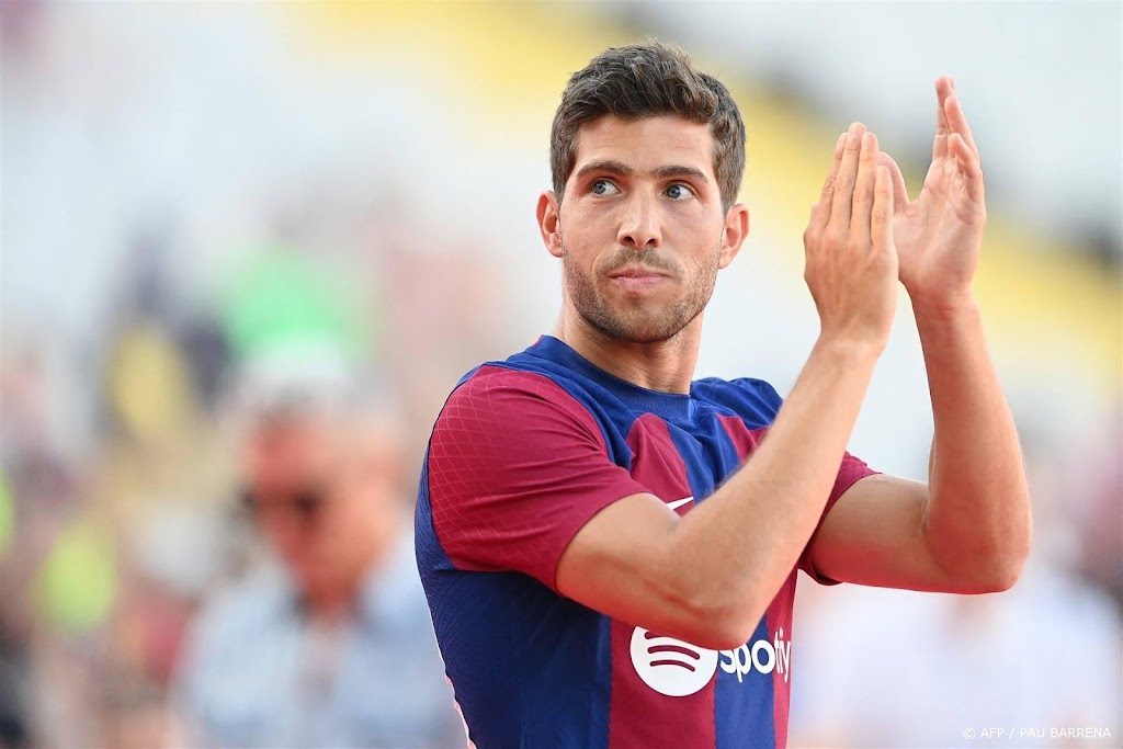 Barça heeft captain Sergi Roberto terug, succesvolle operatie Gavi