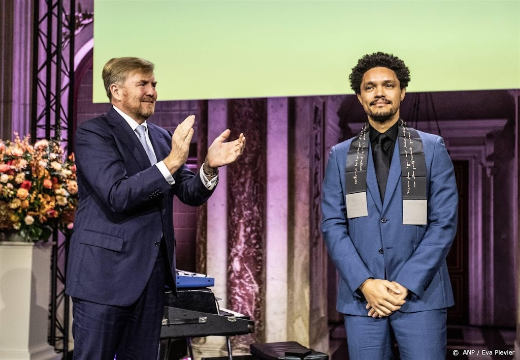 Trevor Noah vindt winnen Erasmusprijs 'werkelijk een eer'