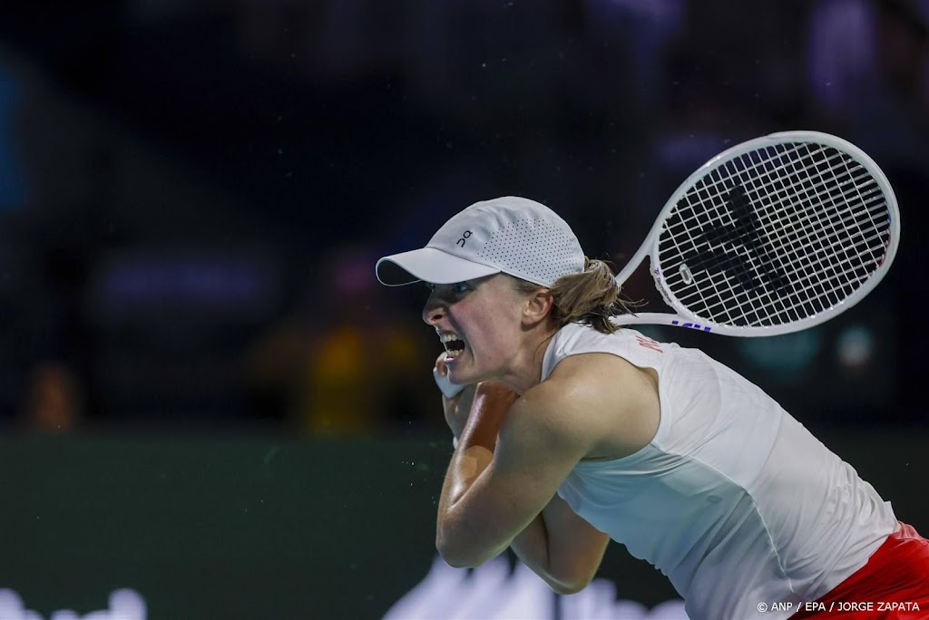 Tennisster Swiatek noemt dopingstraf 'ergste ervaring ooit'