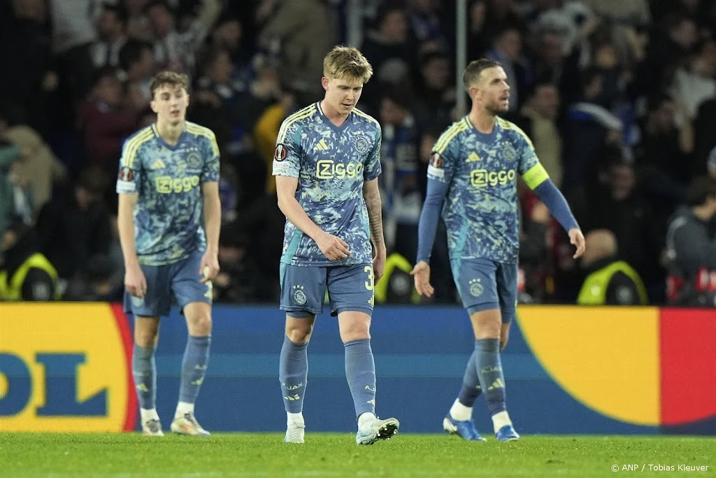 Ajax lijdt bij Real Sociedad eerste nederlaag in Europa League 