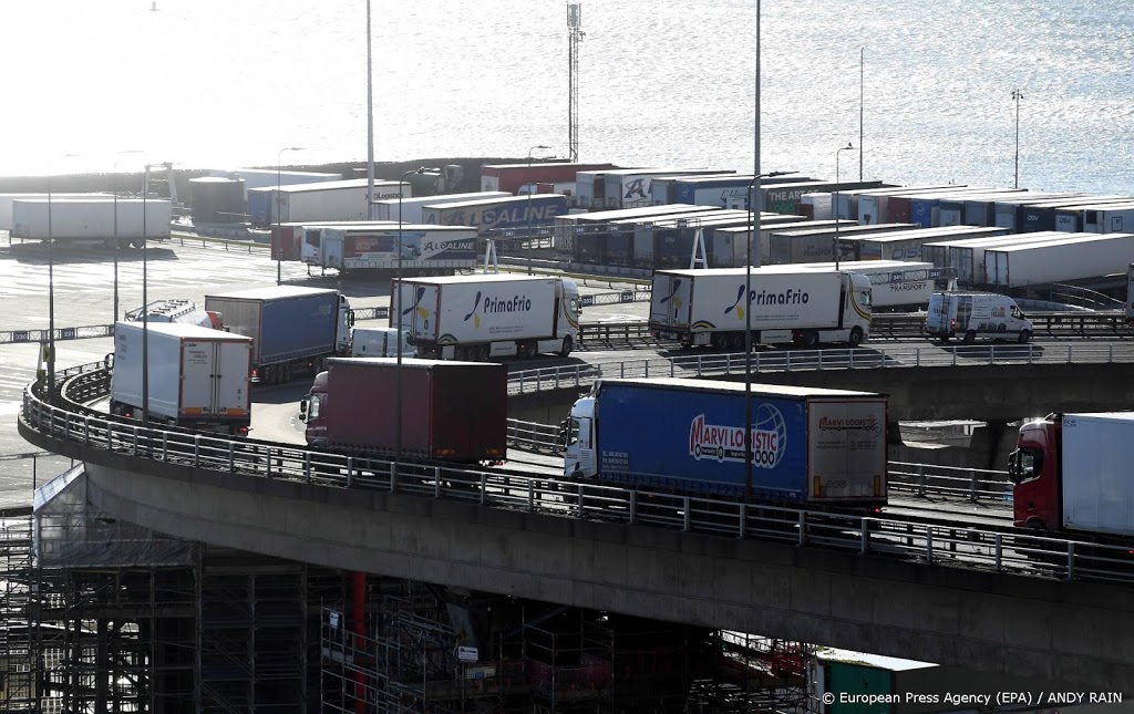 VK: minder dan 200 vrachtwagens nog vast bij Franse grens 