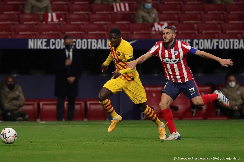 Koeman heeft Dembélé terug voor duel met Eibar