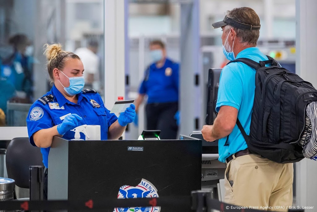 Meeste reizigers op Amerikaanse vliegvelden sinds maart
