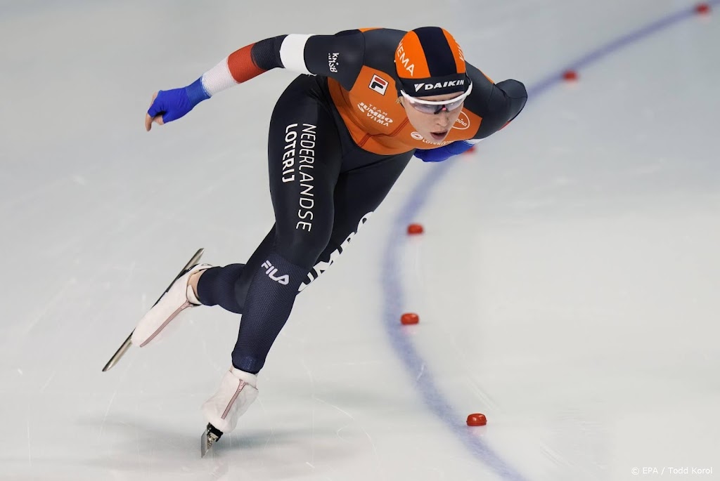 Rijpma-De Jong neemt op NK allround ruime afstand van Groenewoud