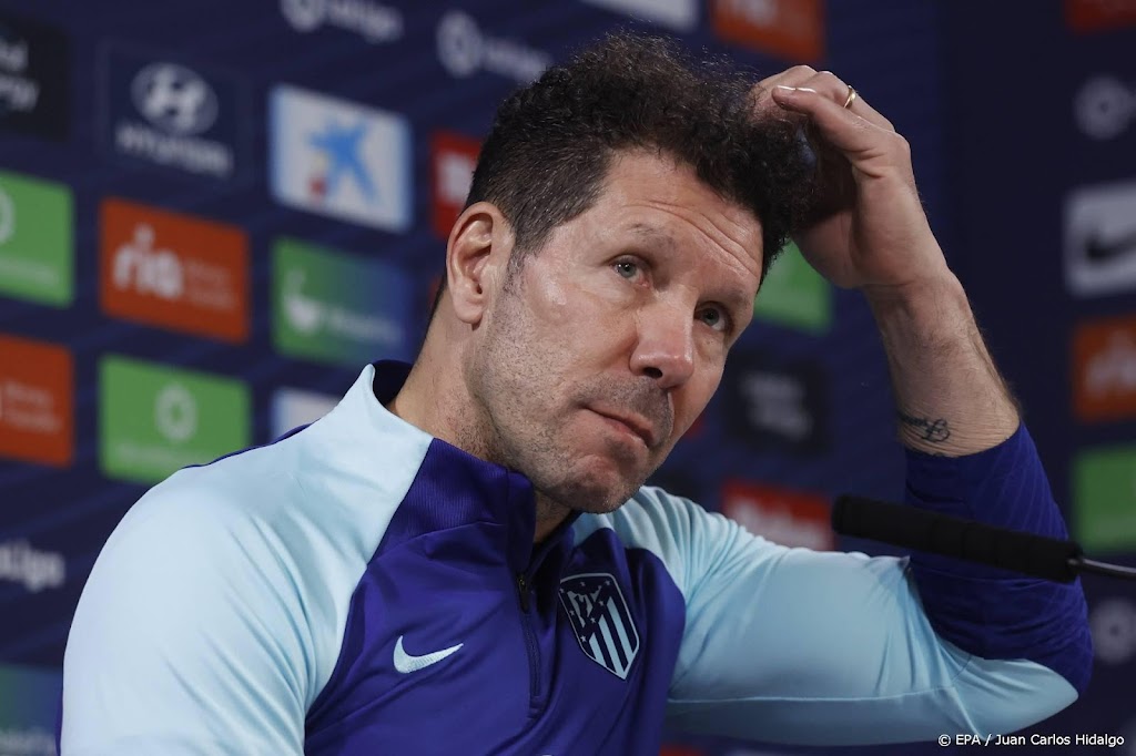 'Falende' Simeone neemt schuld op zich voor tegenvallend Atlético