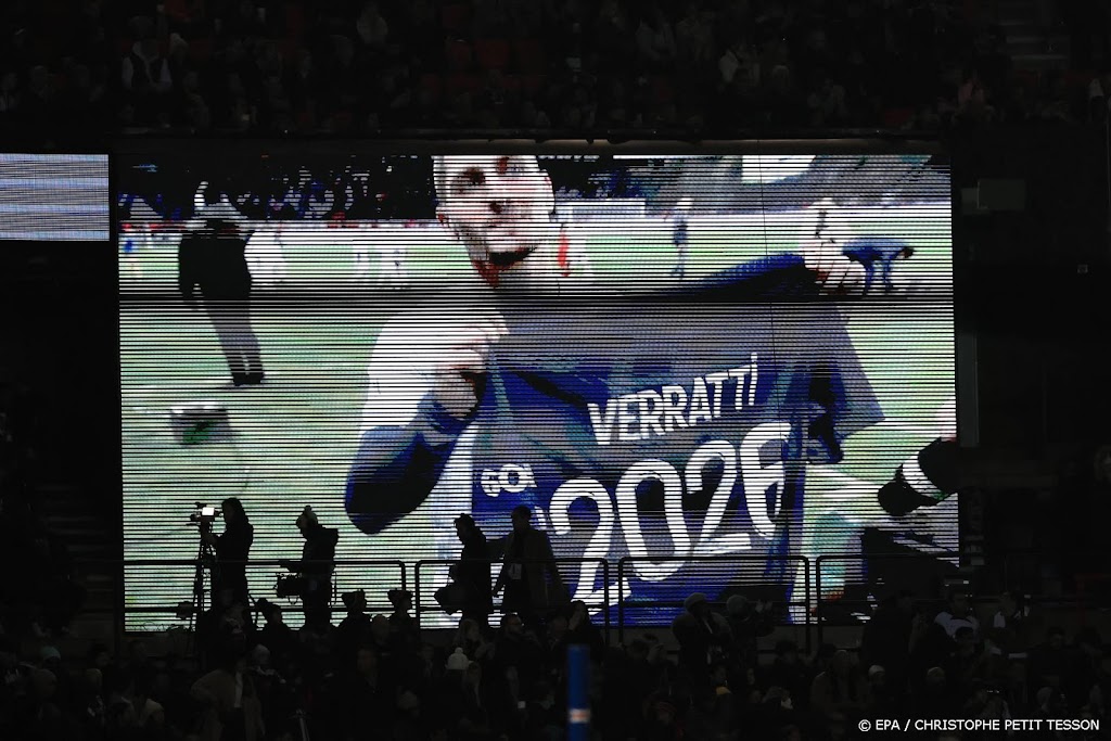 Italiaanse middenvelder Verratti blijft twee jaar langer bij PSG