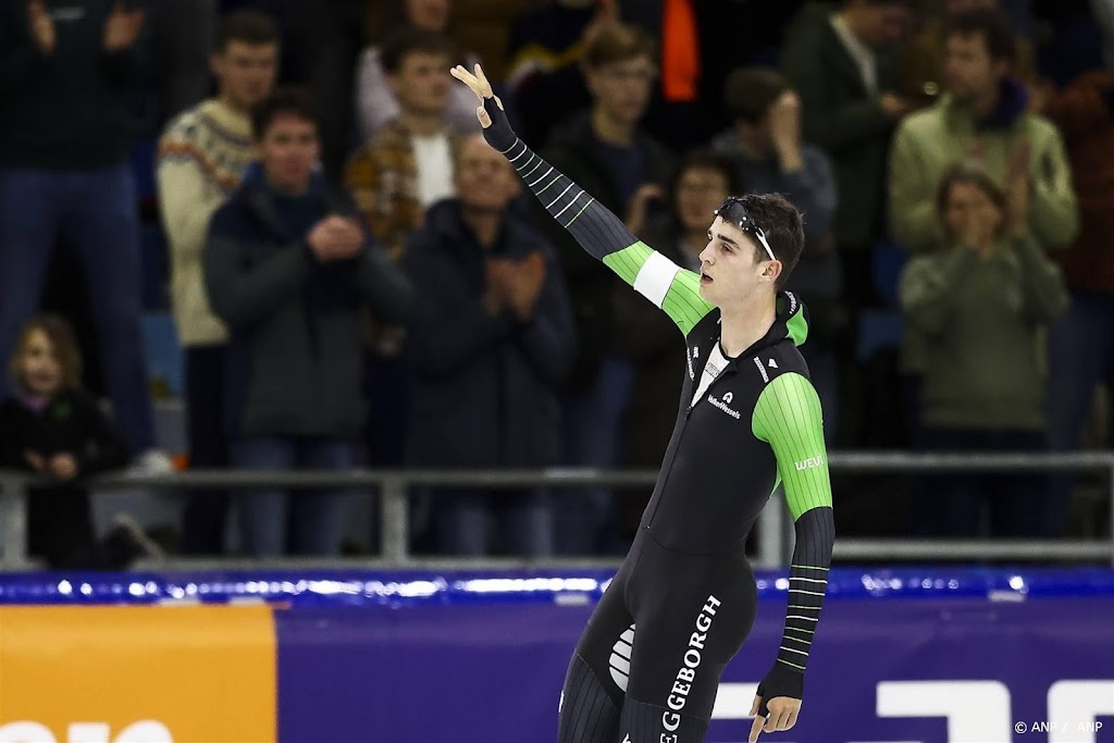 Schaatser De Boo bij NK snelste op eerste 500 meter