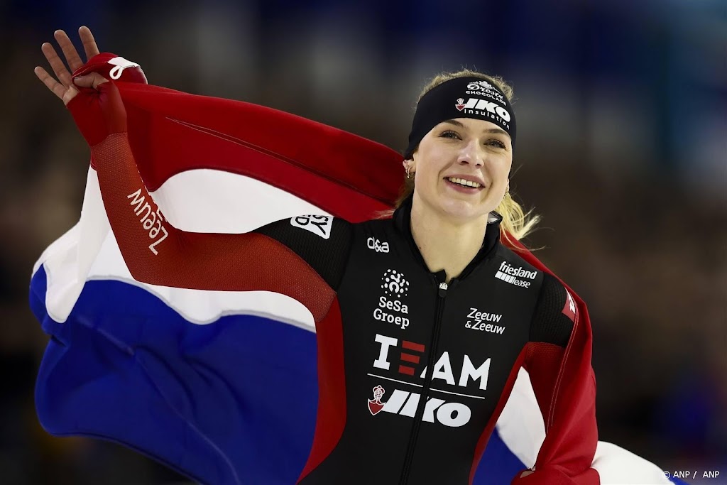 Schaatsster Beune verovert voor het eerst NK-goud op 1500 meter
