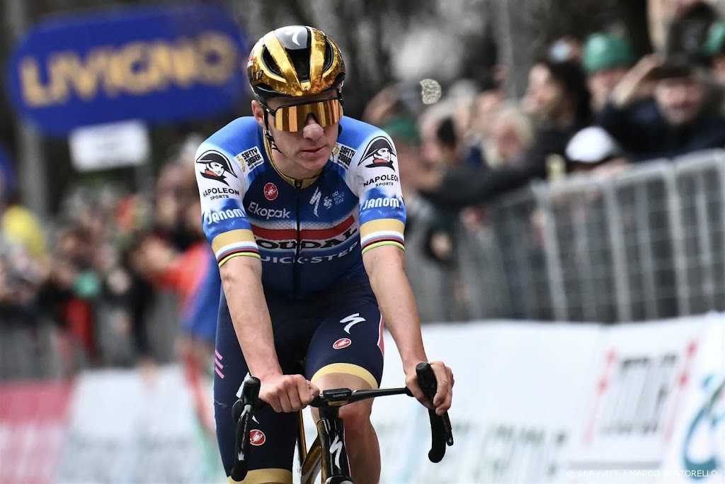 Evenepoel mikt pas op rentree medio april in Brabantse Pijl 