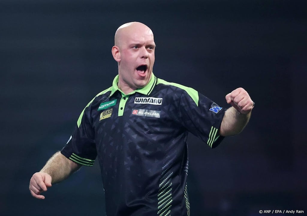 Van Gerwen via Duitser Merk naar achtste finales WK darts