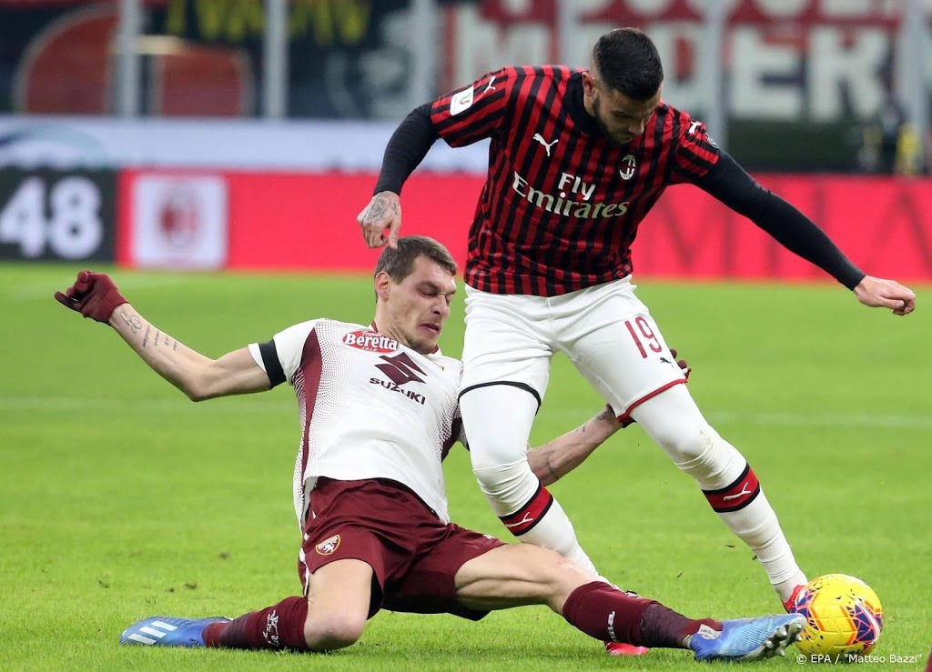 AC Milan ontsnapt aan uitschakeling in bekertoernooi