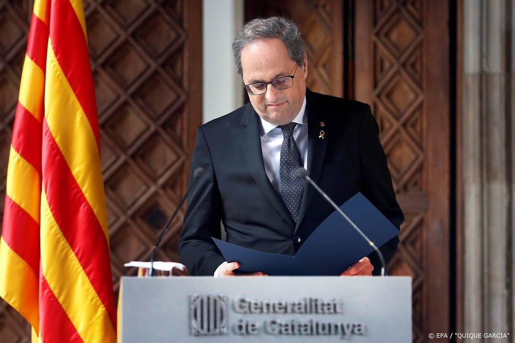 Premier Catalonië kondigt vervroegde verkiezingen aan