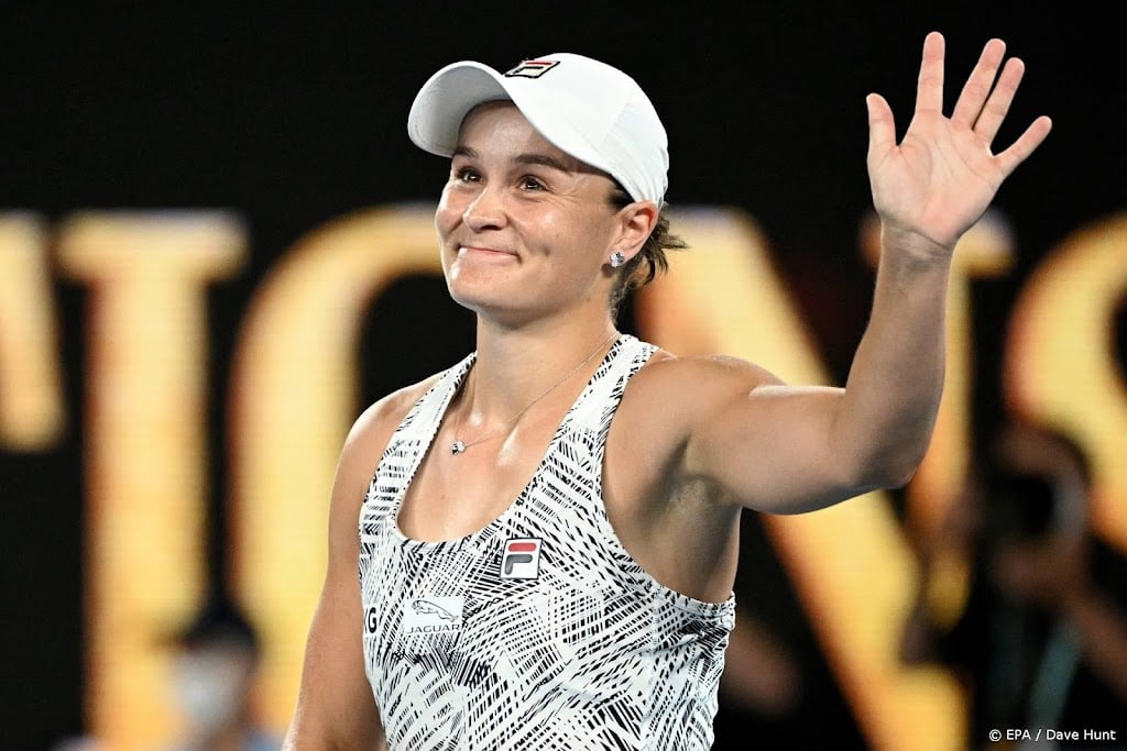 Barty wint voor eigen publiek Australian Open