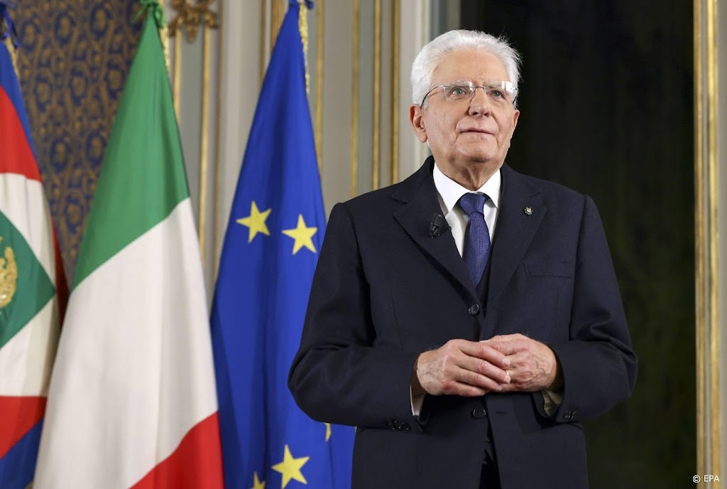 Mattarella bereid tot tweede termijn als president Italië