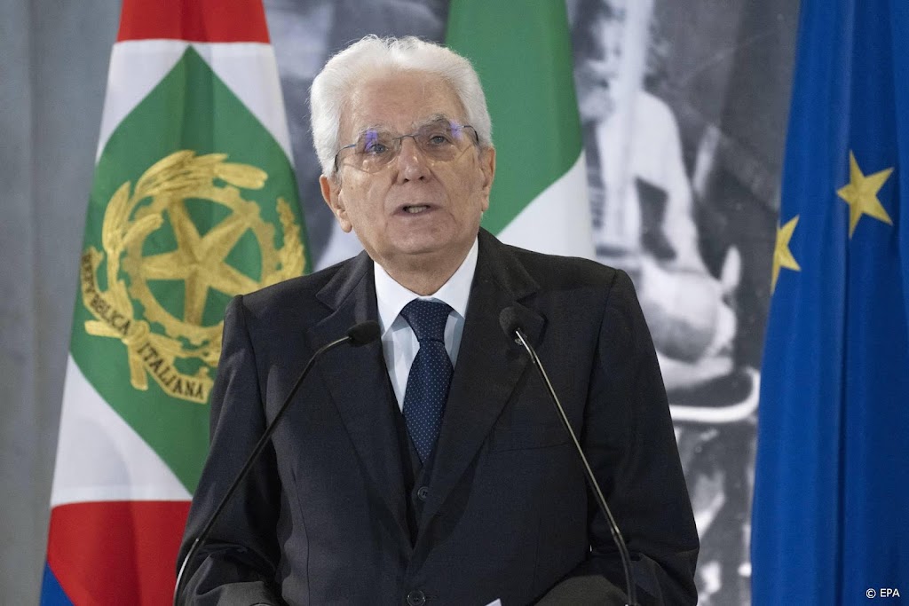 Mattarella herkozen als president van Italië