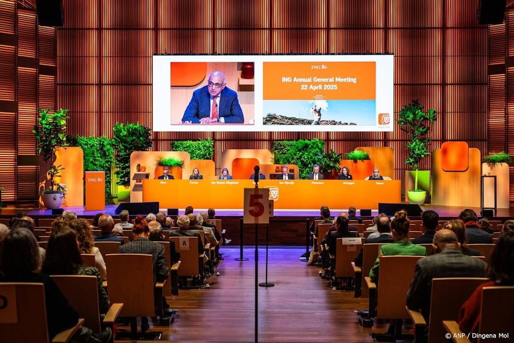 ING licht hoger in groene AEX-index na resultaten