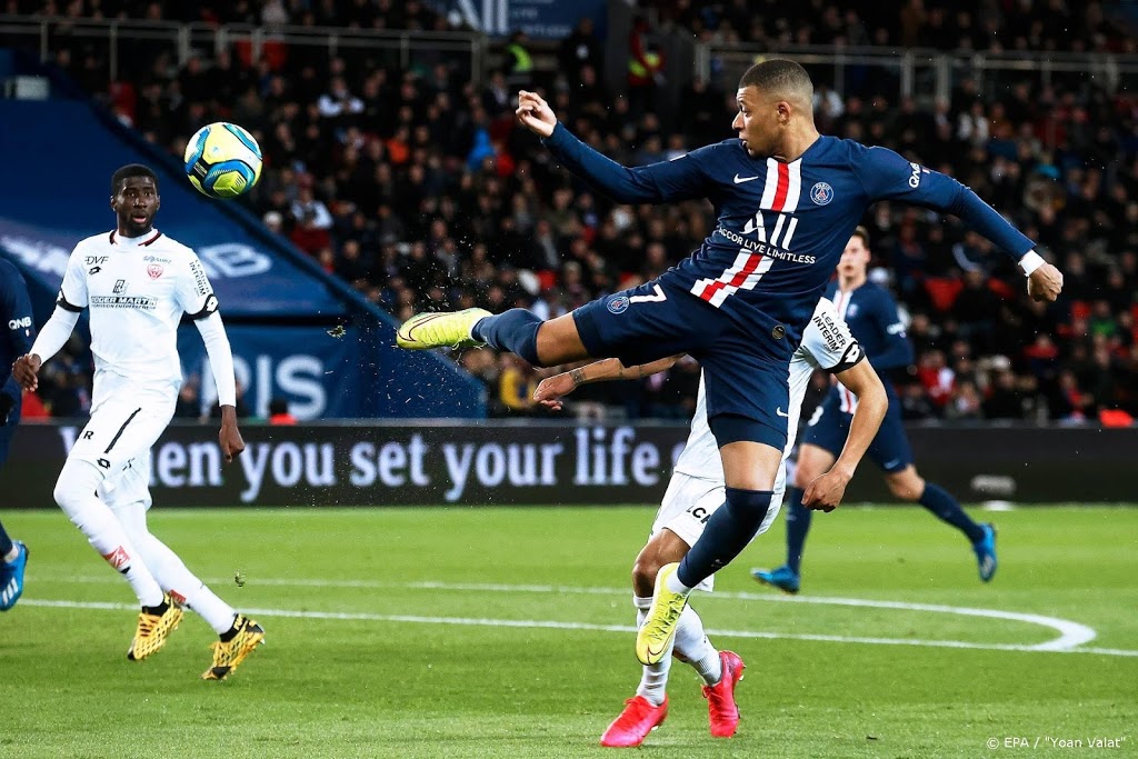 PSG wint ook van Dijon FCO: 4-0