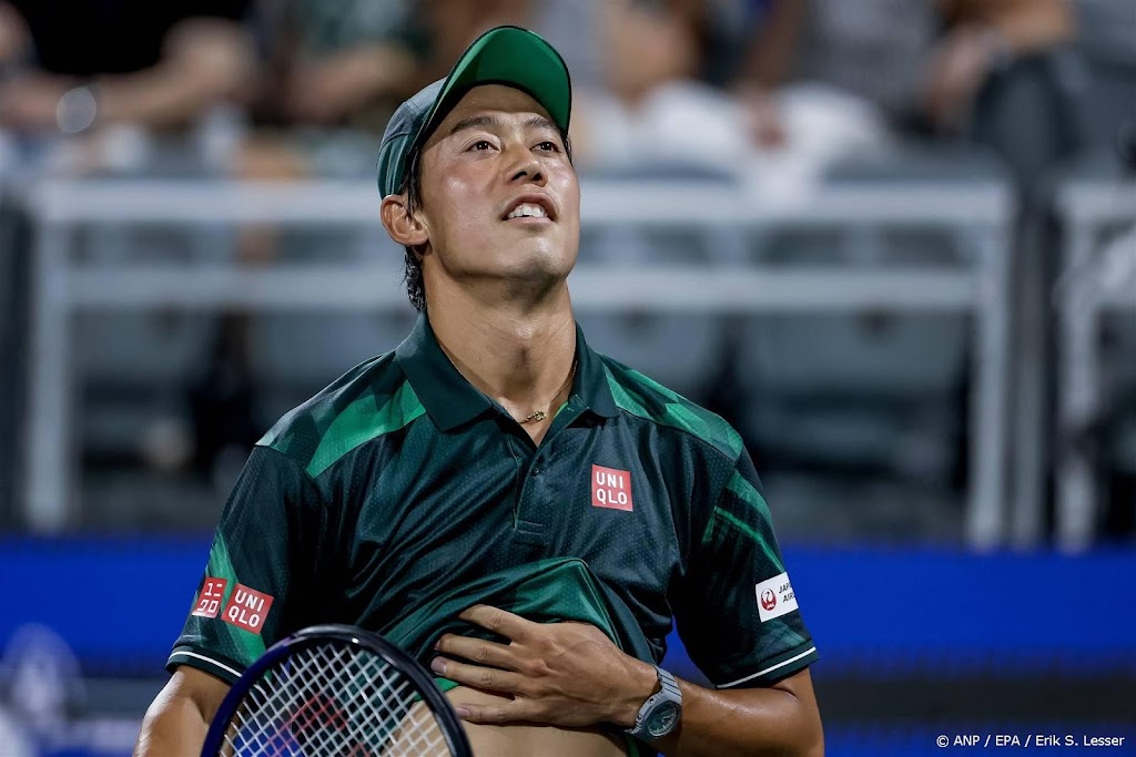 Tennisser Nishikori maakt rentree op masterstoernooi Miami